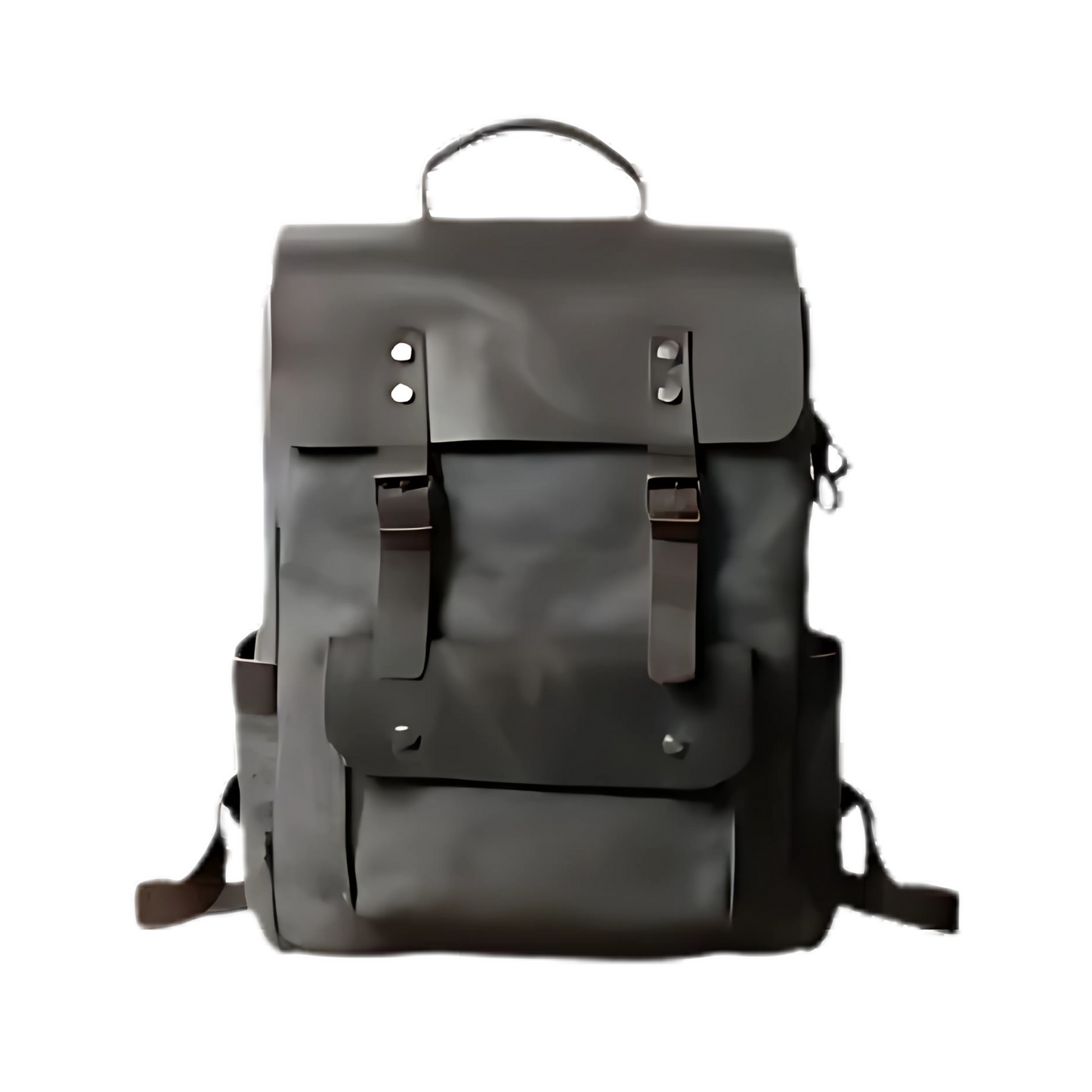 Canvas Leather Backpack Casual Backpack School Backpack Rucksack
This backpack is very simple, yet fashionable and durable; it is made of selected thick genuine cow leather, quality canvas material, anti-rust hardware and nylon fabric. This bag is perfect as your everyday bag, school bag and it can fit a 14'' Laptop, an IPAD, A4 files, books, magazines, as well as many accessories.