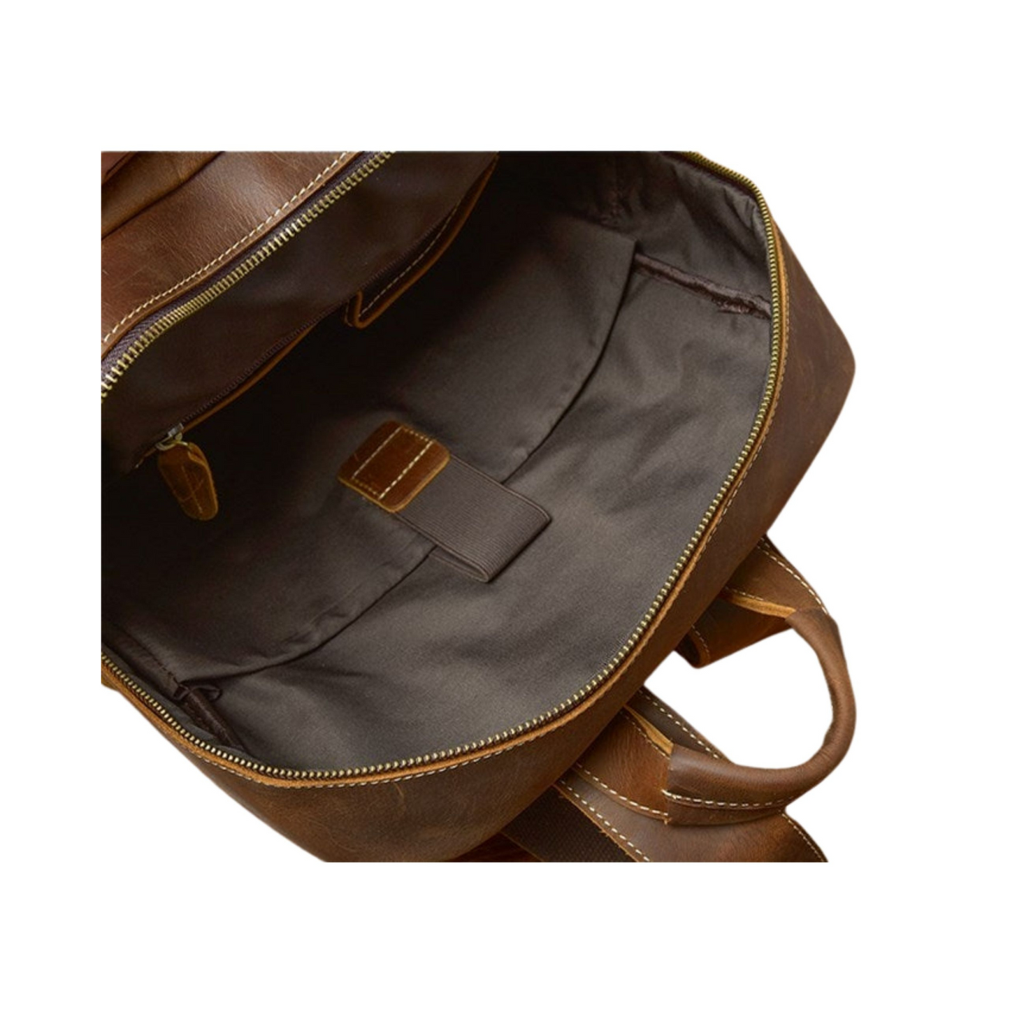 Crazy Horse Leather Backpack Laptop Backpack Travel Backpack