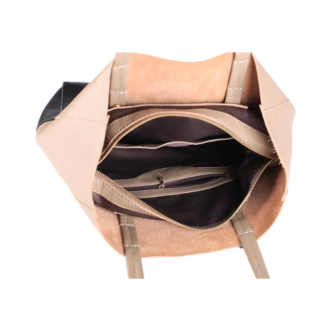 Full Grain Leather Tote Bag, Leather Shopper Bag, Women Leather Bag, Shoulder Bag, Diaper Bag