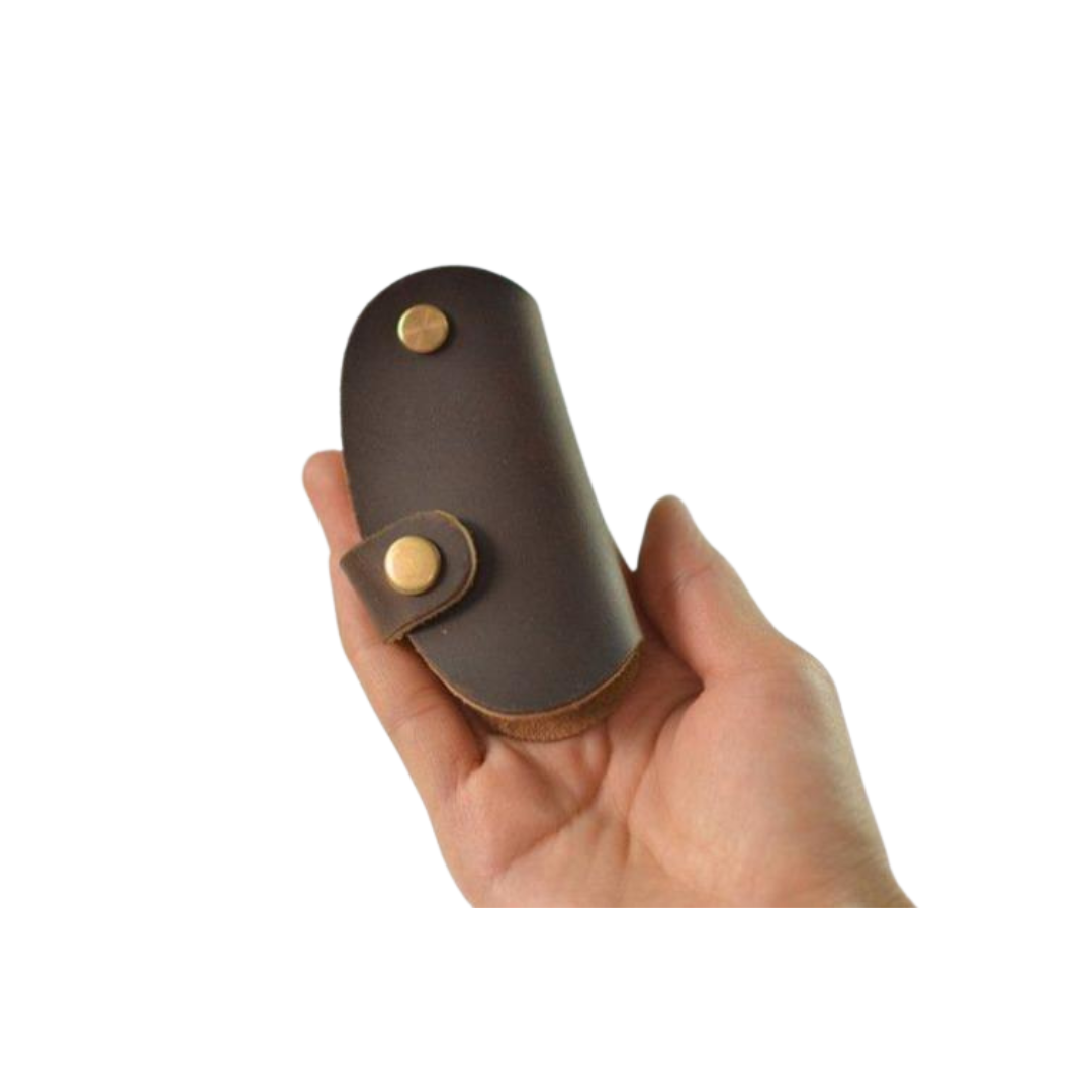 Handmade Genuine Natural Leather Key Holder, Leather Key Organizer, Leather Key Chain