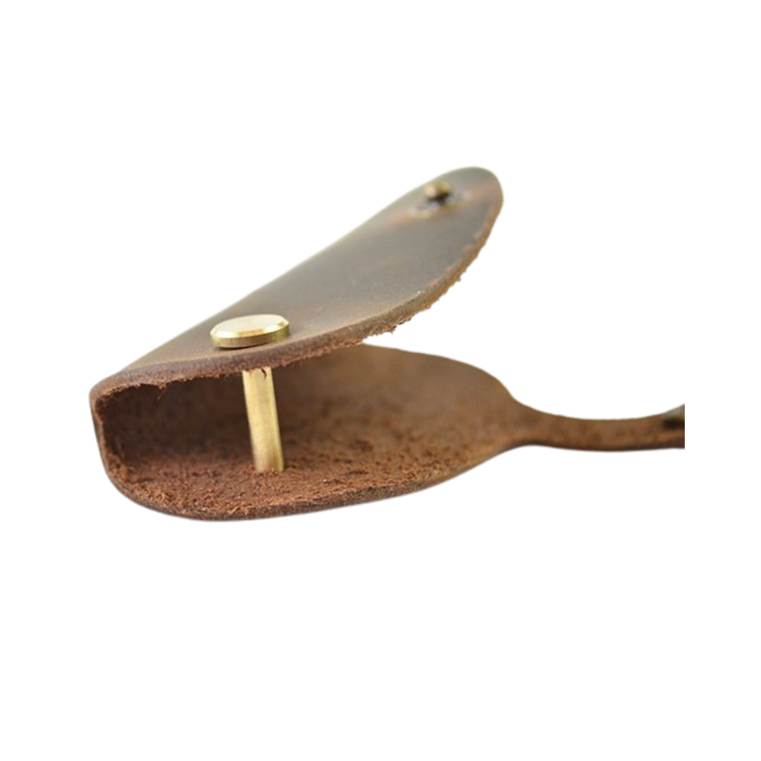 Handmade Genuine Natural Leather Key Holder, Leather Key Organizer, Leather Key Chain