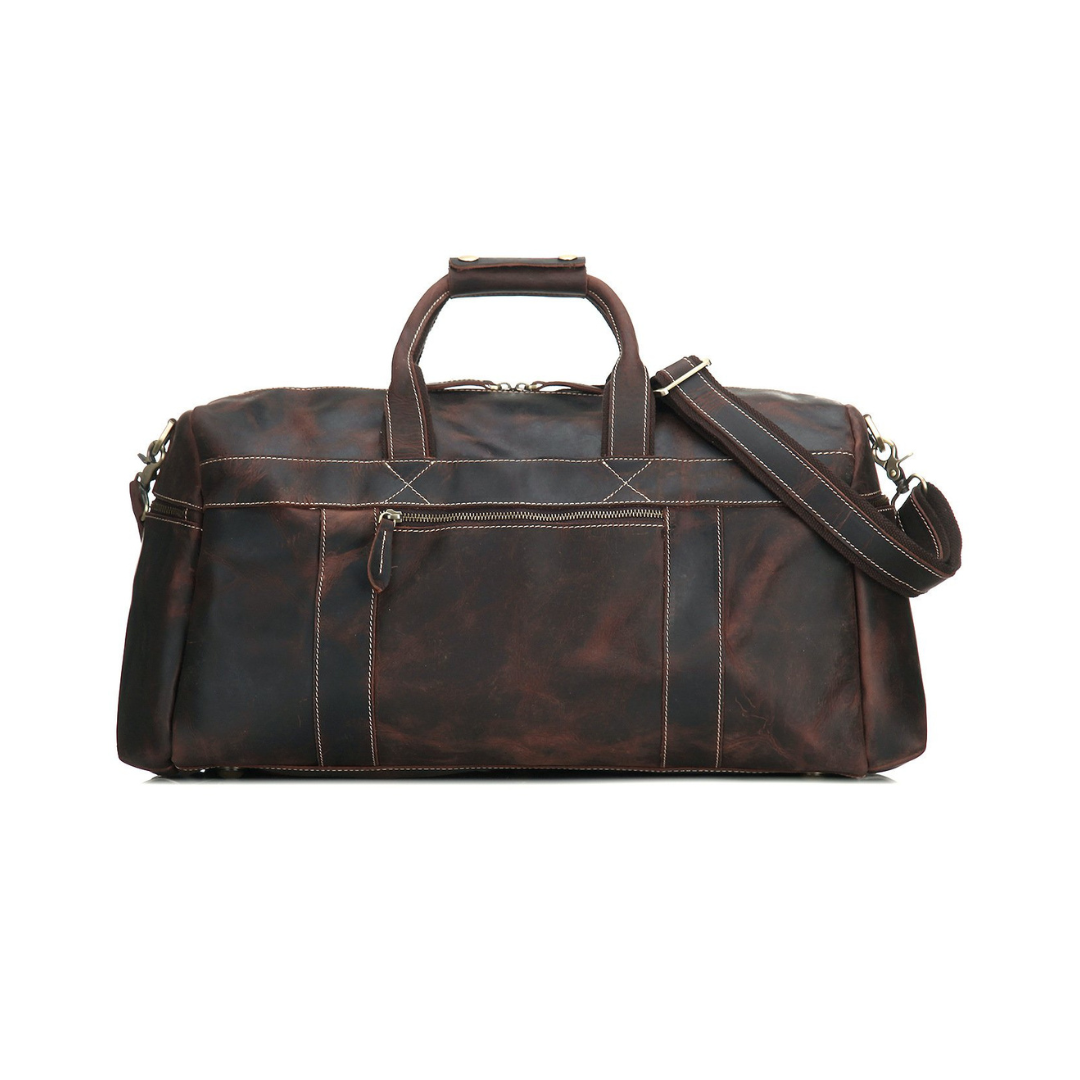 Super Large Genuine Leather Travel Bag, Duffel Bag&nbsp;