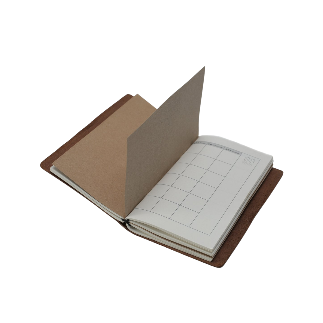 Journal en cuir rustique fait à la main