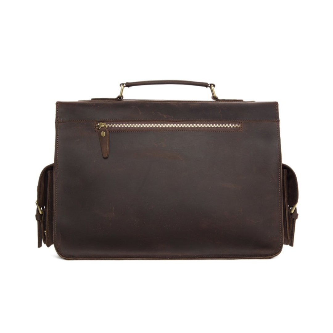 Handmade Rustic Leather Briefcase, Messenger Bag, Laptop Bag, Men's Handbag<span> </span>