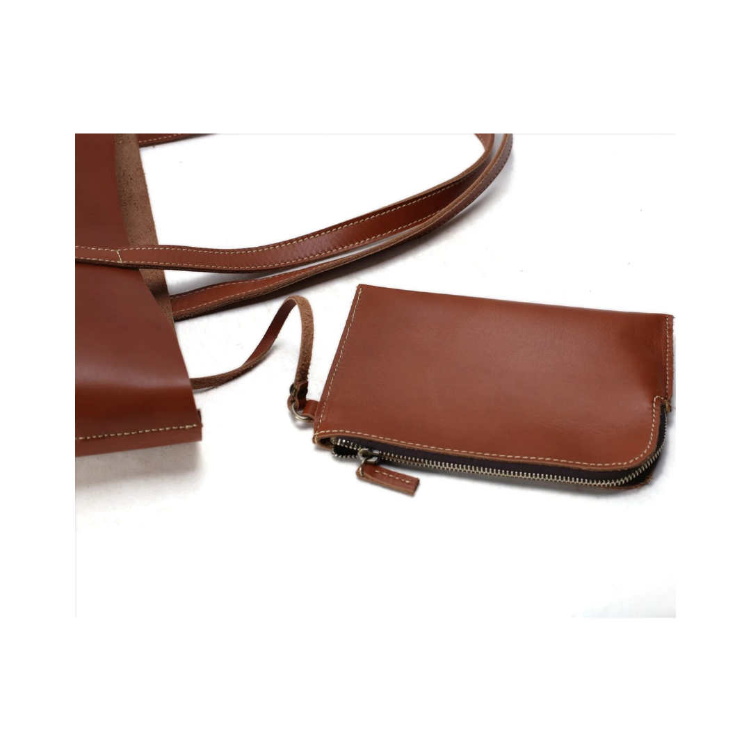 Handmade Vegetable Tanned Full Grain Leather Women Tote Bag, Shopping Bag, Shoulder Bag