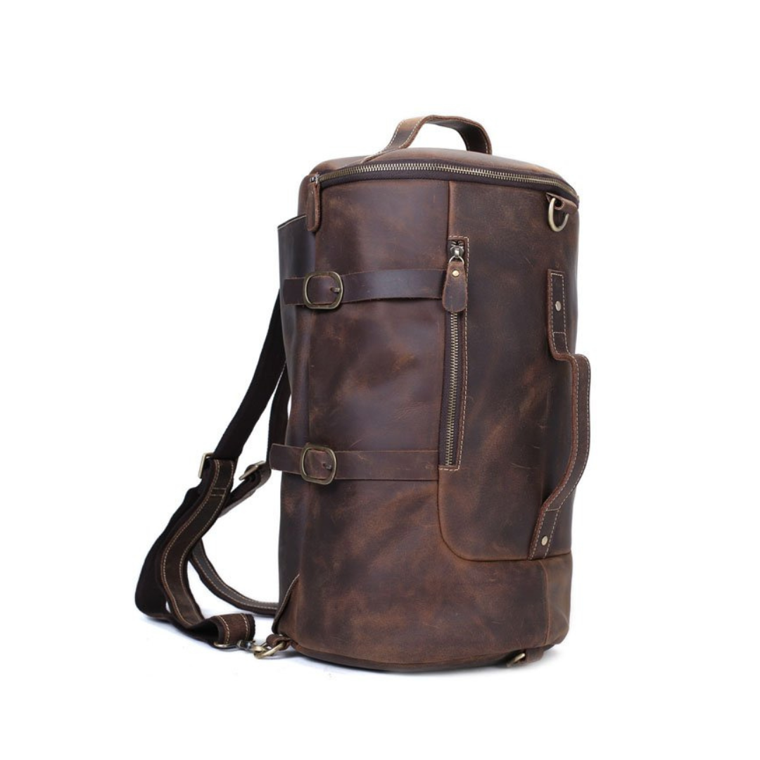 Handmade Vintage Leather Backpack, Travel Backpack, Messenger Bag, Sling Bag 