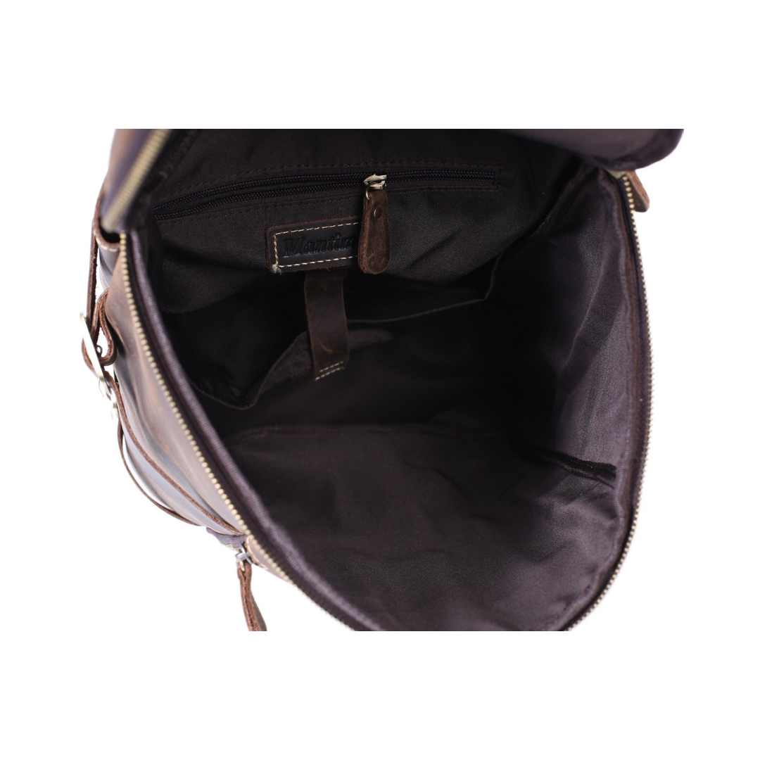 Handmade Vintage Leather Backpack, Travel Backpack, Messenger Bag, Sling Bag 