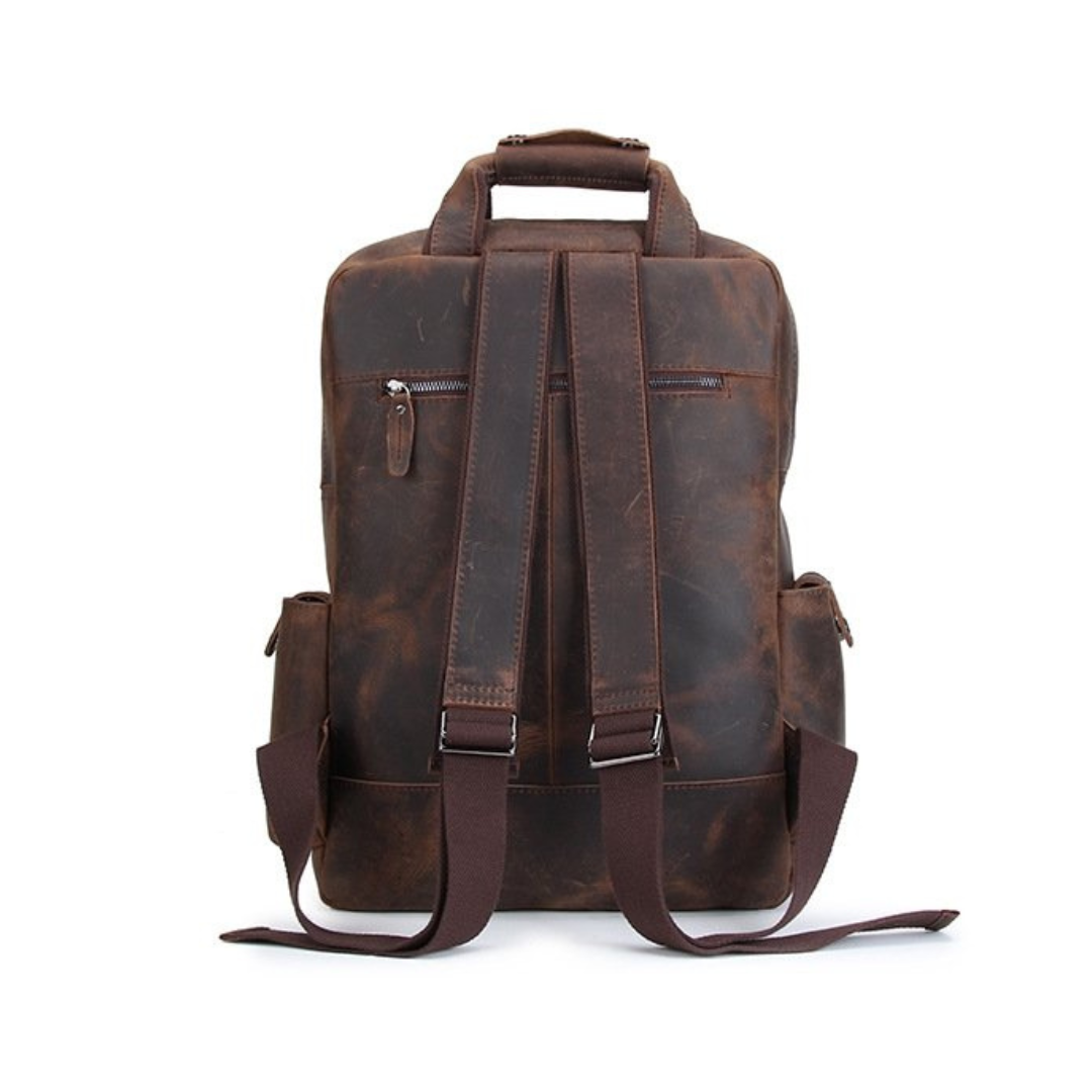 Handmade Vintage Leather Backpack, Travel Backpack