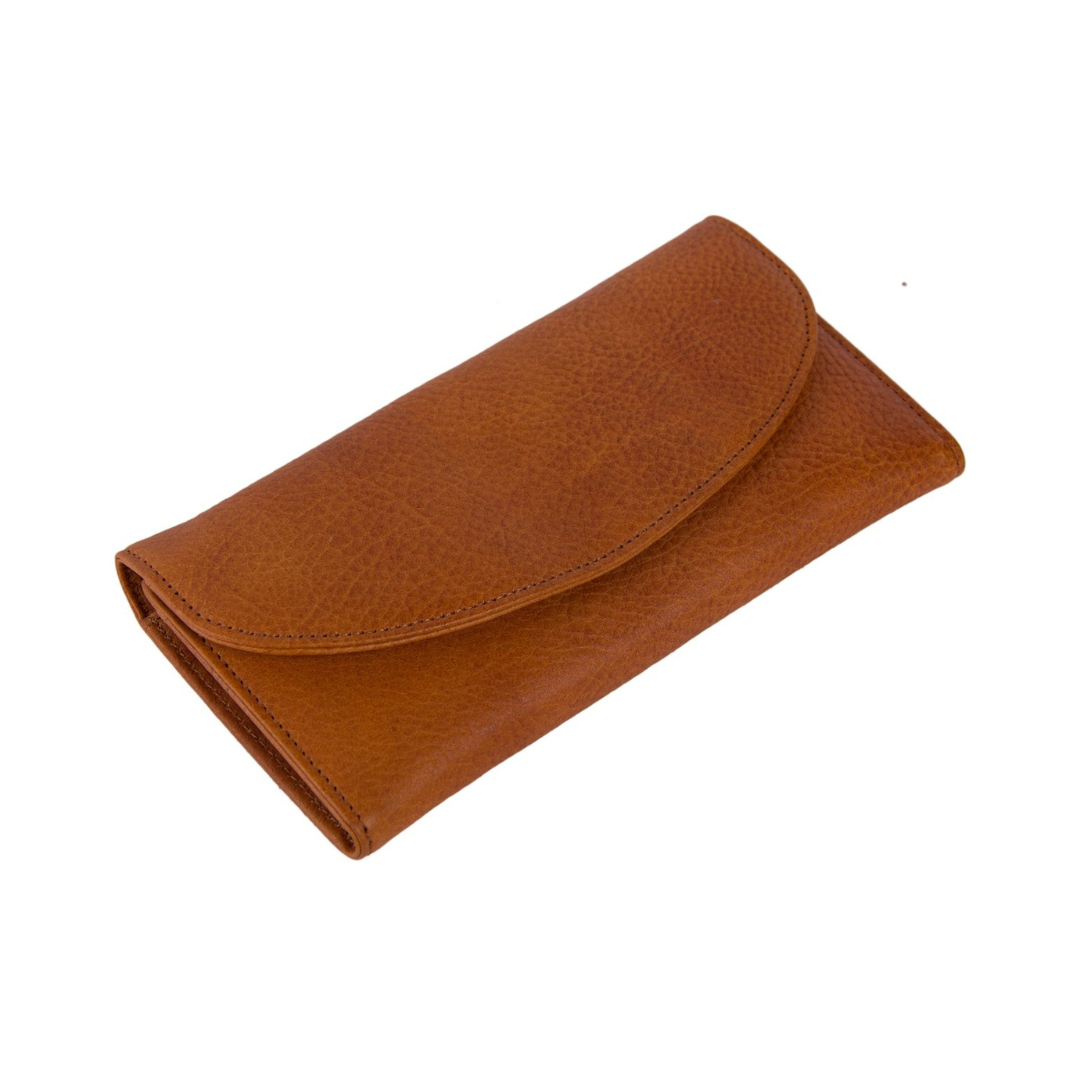 Handcrafted Genuine Leather Wallet Long Wallet Men Wallet Card Holder 