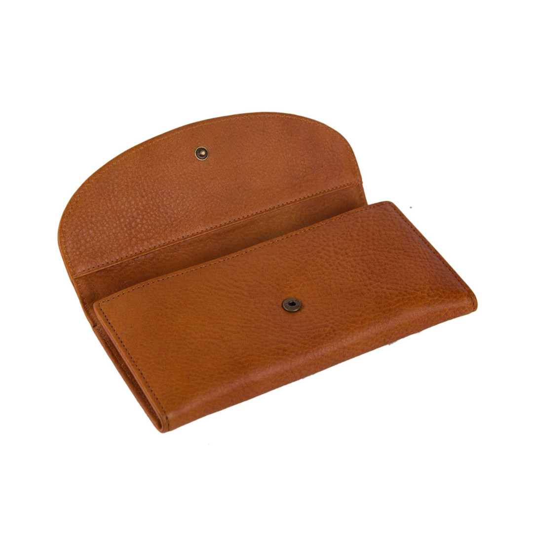 Handcrafted Genuine Leather Wallet Long Wallet Men Wallet Card Holder 