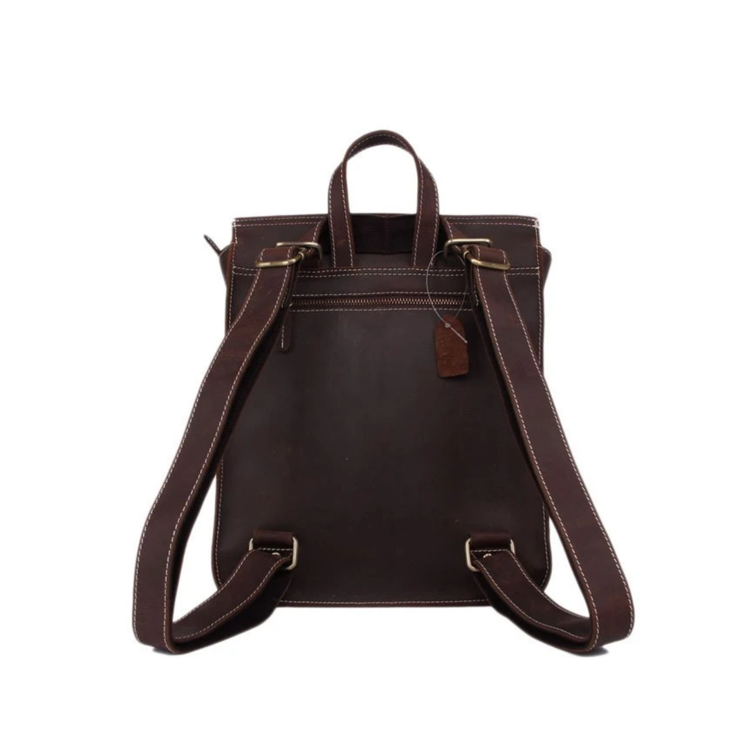  Vintage Handmade Full Grain Leather Backpack, Travel Backpack, Rucksack 
