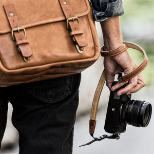 Camera Bag | Canvas and Leather Bag, Satchel, Backpacks | Blue Sebe