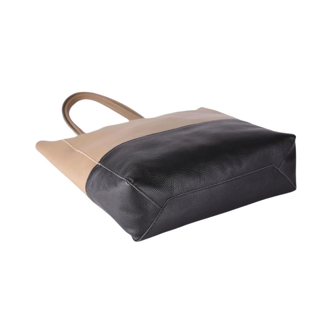 Full Grain Leather Tote Bag, Leather Shopper Bag, Women Leather Bag, Shoulder Bag, Diaper Bag