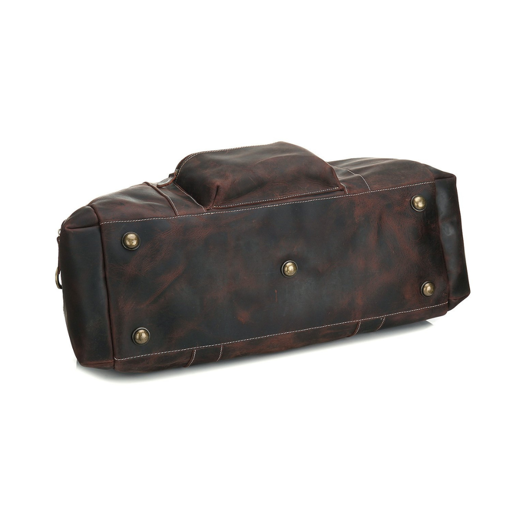 Super Large Genuine Leather Travel Bag, Duffel Bag&nbsp;