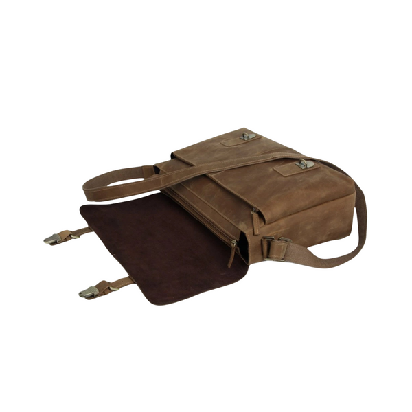 Vintage Leather Messenger Bag, Cross Body Bag, Shoulder Bag, Laptop Bag